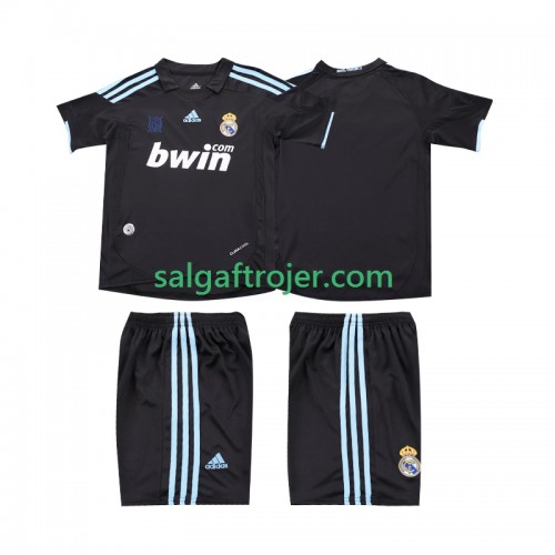 Real Madrid 2009 2010 Fodboldtrøjer Børn Retro Udebanesæt Kort ærmer Real Madrid 2009 2010 Fodboldtrøjer Børn Retro Udebanesæt Kort ærmer
